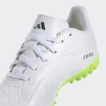 ⁦adidas Copa Pure.4 Turf Boots - White⁩ - الصورة ⁦8⁩