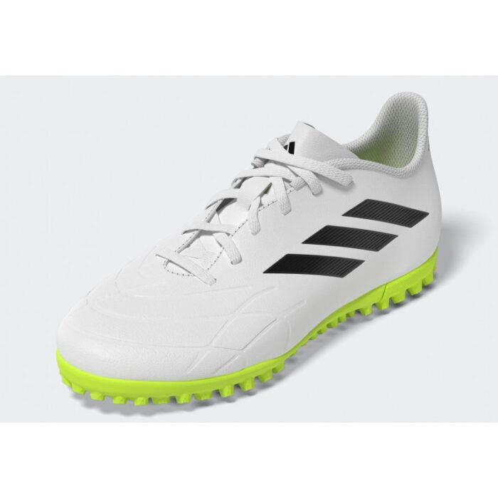 ⁦adidas Copa Pure.4 Turf Boots - White⁩ - الصورة ⁦10⁩