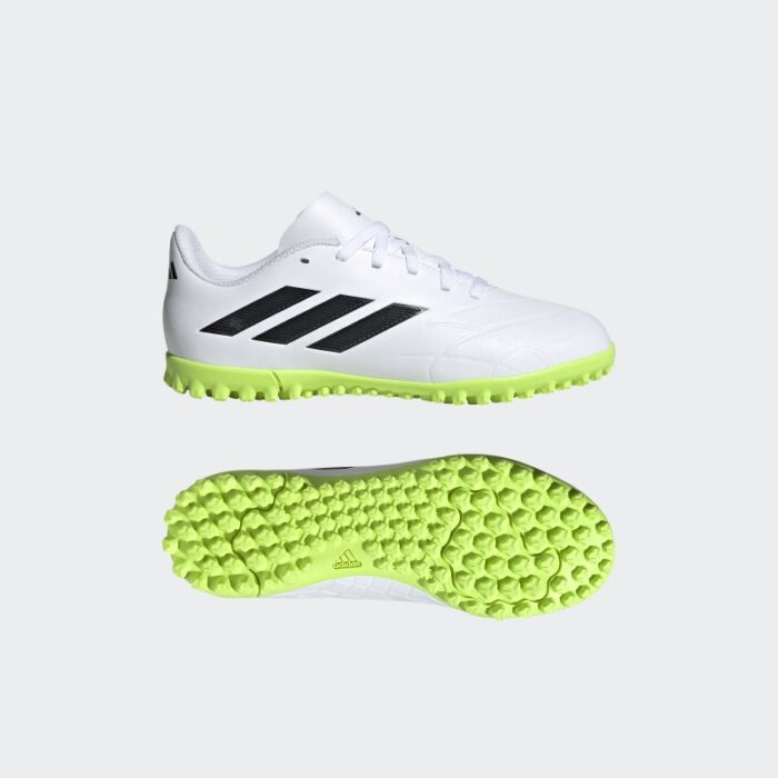 ⁦adidas Copa Pure.4 Turf Boots - White⁩ - الصورة ⁦11⁩