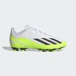 Adidas Kids X Crazyfast.4 Flexible Ground Boots - White