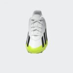 ⁦Adidas Kids X Crazyfast.4 Flexible Ground Boots - White⁩ - الصورة ⁦15⁩
