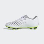 ⁦adidas Predator Accuracy.4 Flexible Ground Boots - White⁩ - الصورة ⁦4⁩