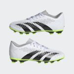 ⁦adidas Predator Accuracy.4 Flexible Ground Boots - White⁩ - الصورة ⁦9⁩