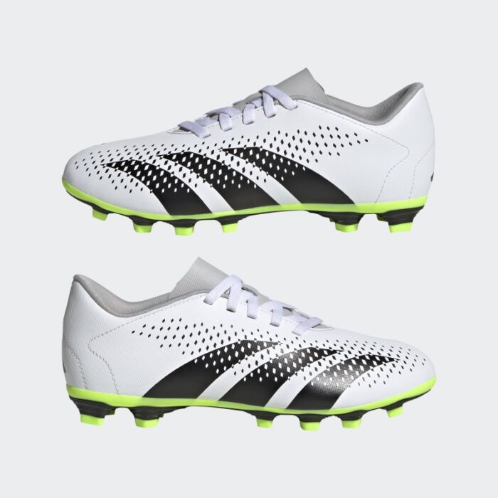 ⁦adidas Predator Accuracy.4 Flexible Ground Boots - White⁩ - الصورة ⁦9⁩