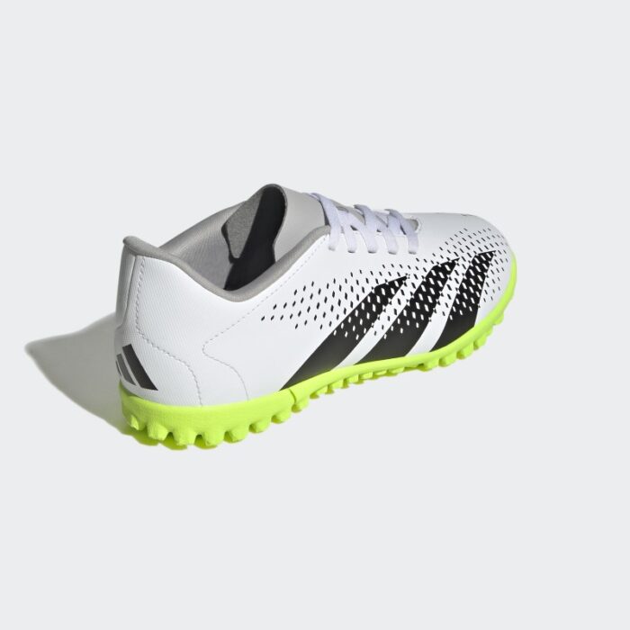 ⁦adidas Predator Accuracy.4 Turf Boots - White⁩ - الصورة ⁦6⁩