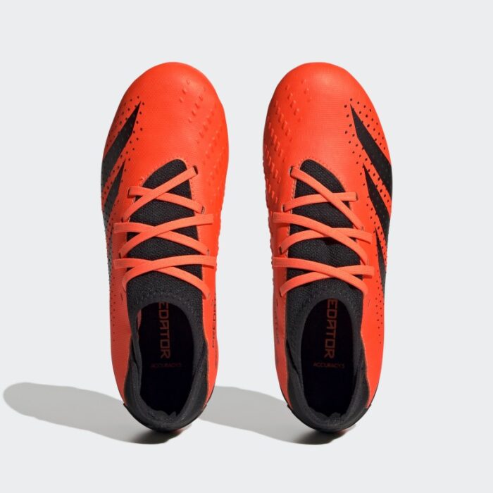 ⁦adidas Predator Accuracy.3 Firm Ground Soccer Cleats - Orange⁩ - الصورة ⁦2⁩