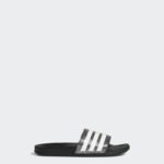 ⁦Adidas Adilette Comfort Slides - Black⁩ - الصورة ⁦2⁩