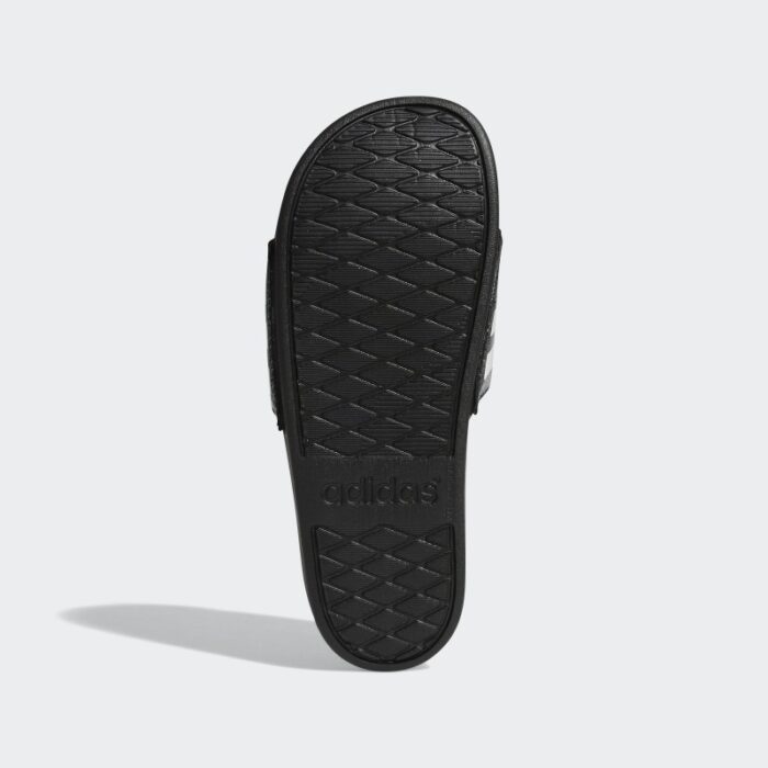 ⁦Adidas Adilette Comfort Slides - Black⁩ - الصورة ⁦4⁩