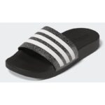 ⁦Adidas Adilette Comfort Slides - Black⁩ - الصورة ⁦9⁩