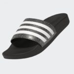 ⁦Adidas Adilette Comfort Slides - Black⁩ - الصورة ⁦11⁩