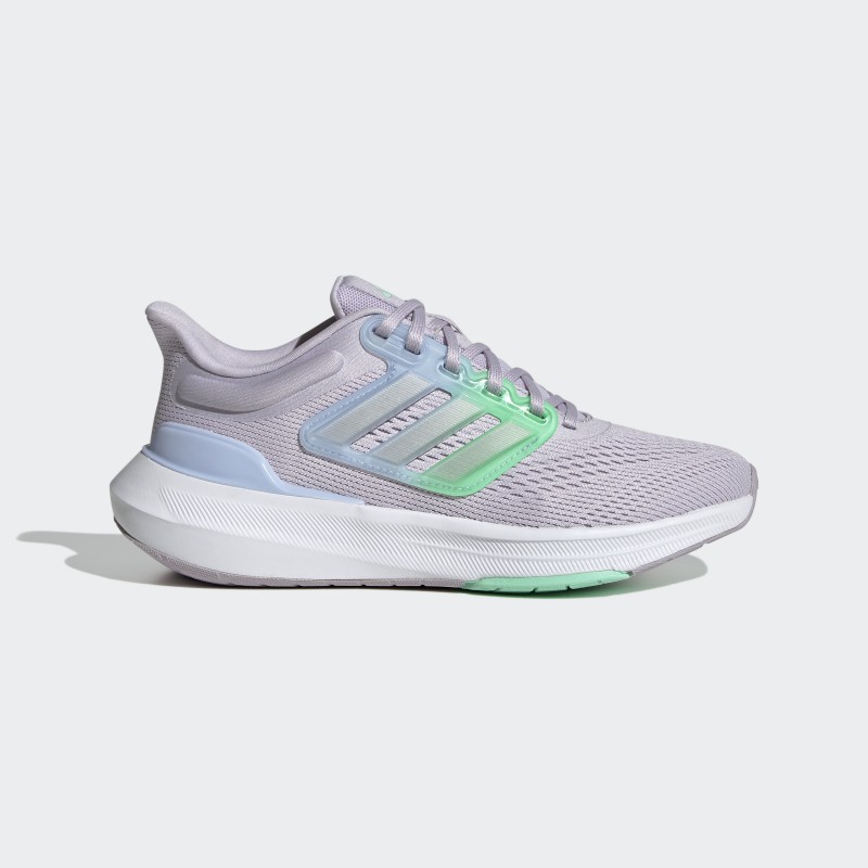 ⁦Adidas Ultrabounce Lace Up Training Running Shoes- Silver⁩ - الصورة ⁦1⁩