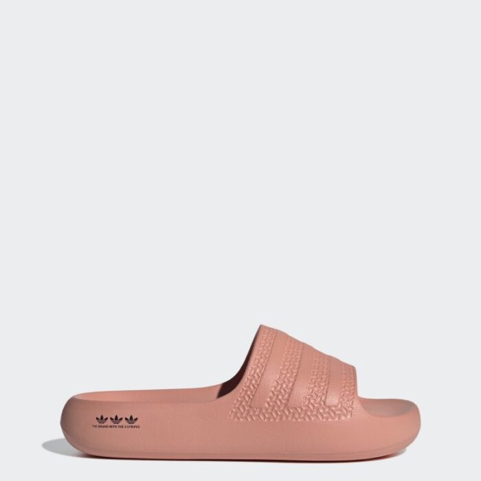 ⁦adidas Adilette Ayoon Slides - Red⁩ - الصورة ⁦2⁩