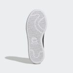 ⁦Adidas Womens' Stan Smith Shoes - Black⁩ - الصورة ⁦4⁩