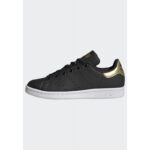 ⁦Adidas Womens' Stan Smith Shoes - Black⁩ - الصورة ⁦12⁩