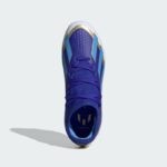 ⁦Adidas Kids' X Crazyfast Messi League Firm Ground Boots - Blue⁩ - الصورة ⁦3⁩