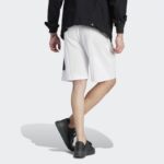 ⁦adidas Future Icons Badge of Sport Shorts - White⁩ - الصورة ⁦4⁩