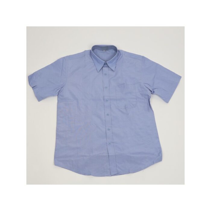 1033755234_67dc80a319e33 قميص نص كم للرجال لون أزرق غامق - الصورة 1