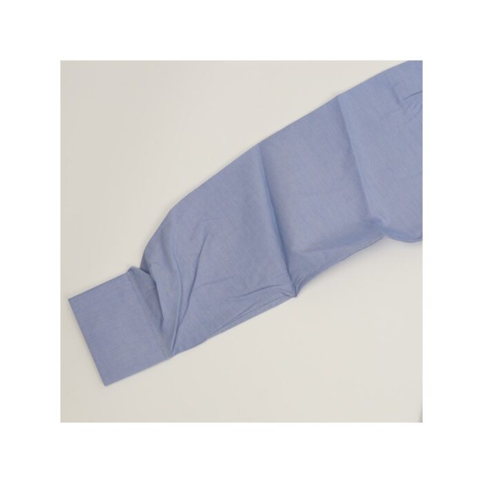 ⁦قميص كم للرجال لون أزرق غامق⁩ - الصورة ⁦3⁩