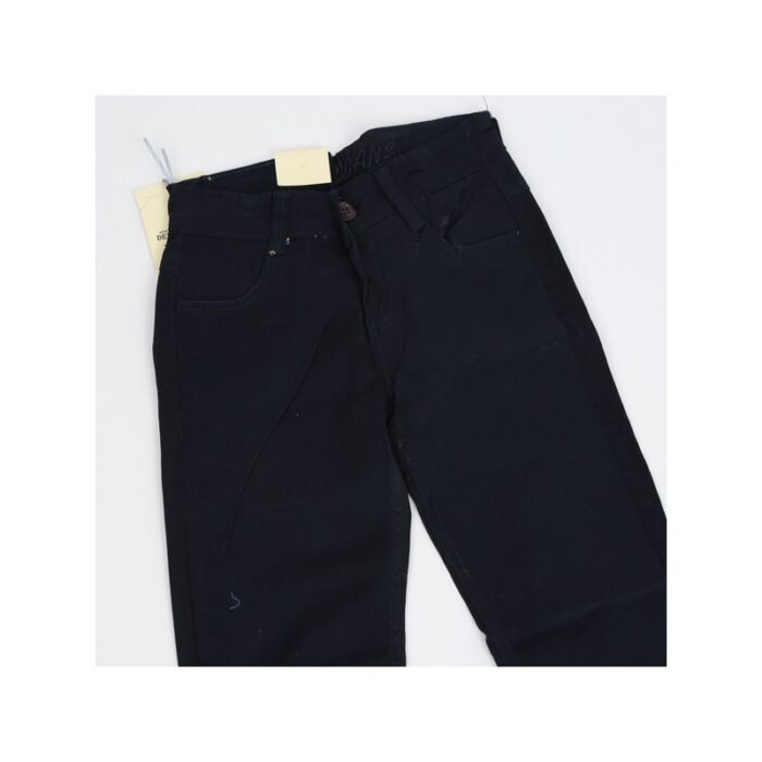 ⁦بنطلون جينز بناتي لون أسود⁩ - الصورة ⁦2⁩