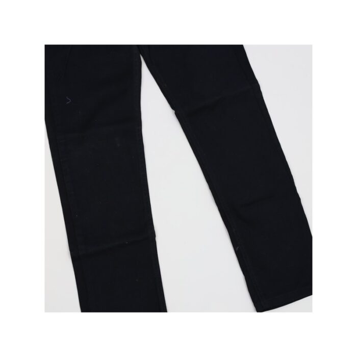 ⁦بنطلون جينز بناتي لون أسود⁩ - الصورة ⁦3⁩