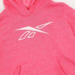 Reebok Girls' Big Logo Hoodi- Pink- هودي ريبوك للأطفال لون زهري