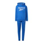 Reebok Kids' Dres Fleece 2Pc Set Tracksuit- طقم رياضي ريبوك تود انتل قطعتين للأطفال لون أزرق