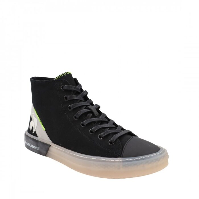 ⁦Le Coq Sportif Men's PIERRE Shoes - حذاء لي كوك سبورتيف بيري للرجال لون أسود⁩ - الصورة ⁦4⁩