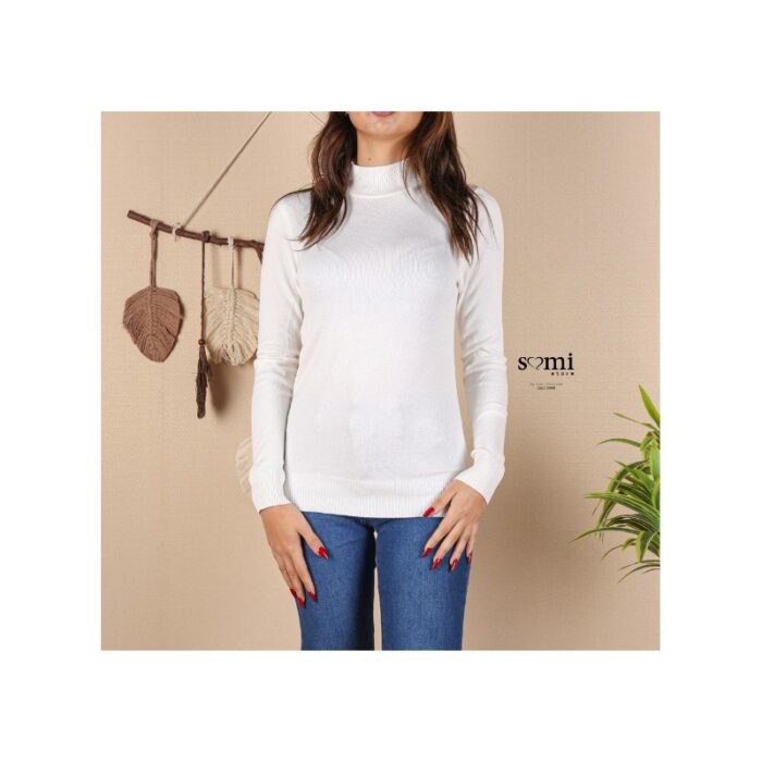 1033755345_67dc8186ce92c بلوزة خريفية للنساء لون أبيض من Sami Boutique - الصورة 1