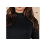 ⁦بلوزة خريفية للنساء لون أسود من Sami Boutique⁩ - الصورة ⁦2⁩