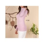 ⁦بلوزة خريفية للنساء لون زهري من Sami Boutique⁩ - الصورة ⁦2⁩