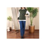 ⁦فيست صوف مع قميص وقشاط للنساء لون أخضر من Sami Boutique⁩ - الصورة ⁦2⁩