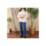 ⁦فيست صوف مع قميص وقشاط للنساء لون بيج من Sami Boutique⁩ - الصورة ⁦3⁩