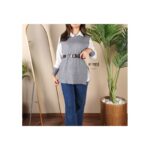 فيست صوف مع قميص للنساء لون سكني من Sami Boutique