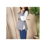 ⁦فيست صوف مع قميص للنساء لون سكني من Sami Boutique⁩ - الصورة ⁦2⁩