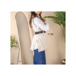 ⁦فيست صوف مع قميص للنساء لون بيج من Sami Boutique⁩ - الصورة ⁦2⁩