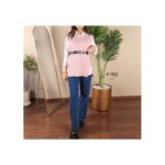 فيست صوف مع قميص للنساء لون زهري من Sami Boutique