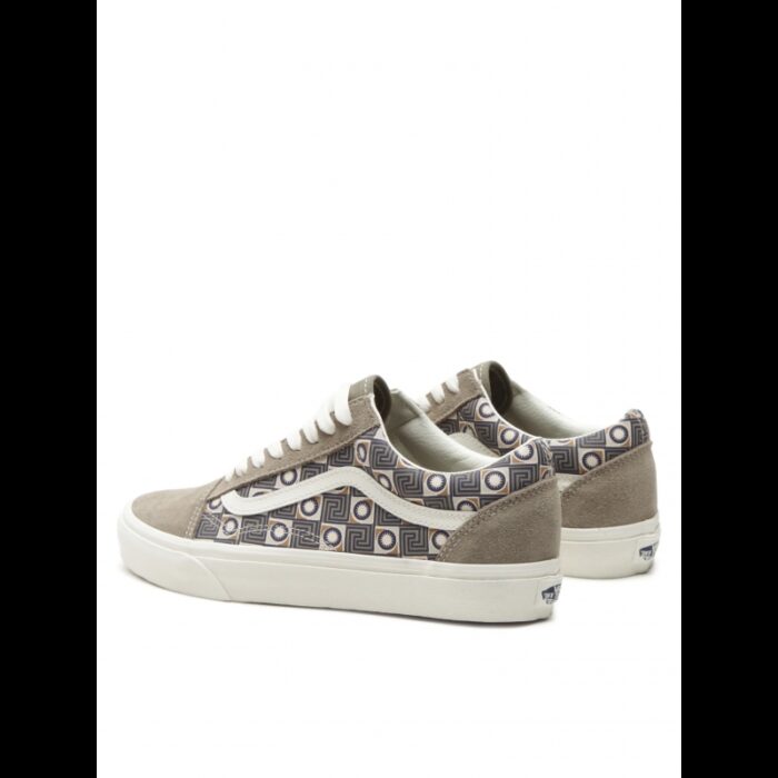 ⁦Vans Men's Old Skool Shoes-Olive⁩ - الصورة ⁦3⁩