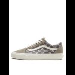 ⁦Vans Men's Old Skool Shoes-Olive⁩ - الصورة ⁦6⁩