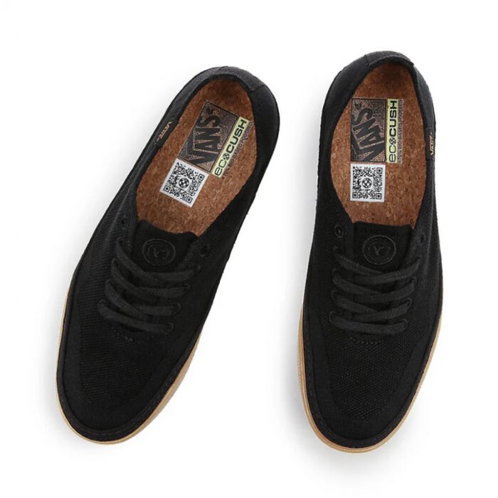 ⁦Vans Men's Circle Vee Shoes-Black⁩ - الصورة ⁦5⁩