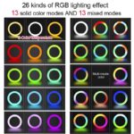 ⁦ستاند اضاءة سيلفي ملون 12 انش 1169⁩ - الصورة ⁦5⁩