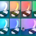 ⁦قاعدة شحن مع سماعة بلوتوث و انارة 3 في  1⁩ - الصورة ⁦2⁩