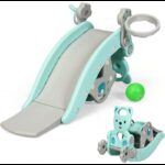 لعبة سحويلة هزاز الحصان 4 في 1 متعددة الوظائف