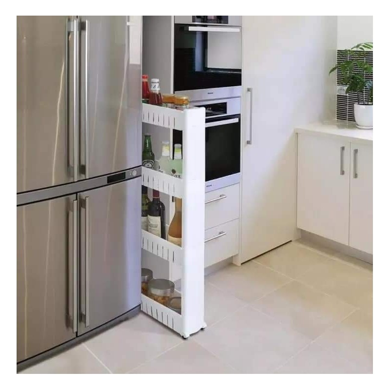 ⁦عربة مطبخ متنقلة 4 أرفف⁩ - الصورة ⁦1⁩