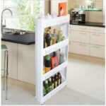 ⁦عربة مطبخ متنقلة 4 أرفف⁩ - الصورة ⁦3⁩