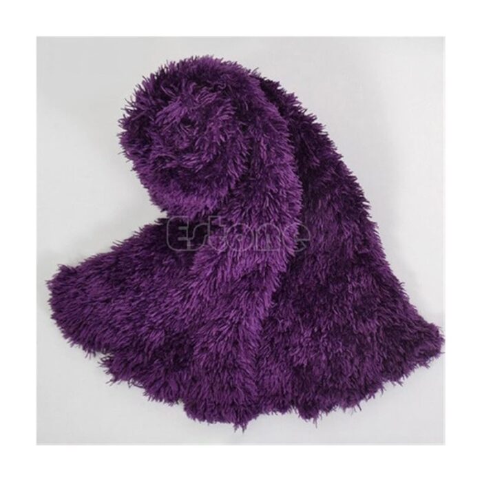 1033755574_67dc833460bf1 شال النساء السحري القابل للتمدد لون بنفسجي غامق - الصورة 1