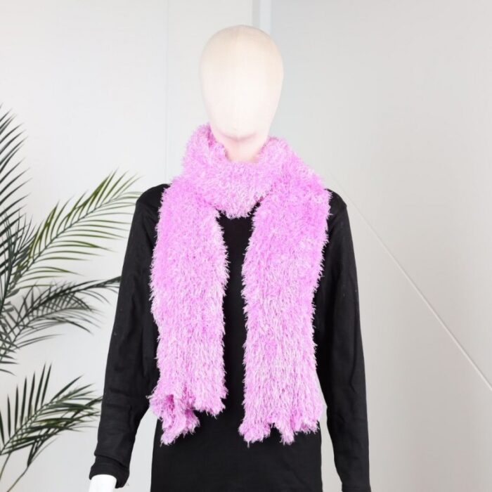 ⁦شال النساء السحري القابل للتمدد لون نهدي⁩ - الصورة ⁦2⁩