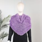 شال النساء السحري القابل للتمدد لون بنفسجي