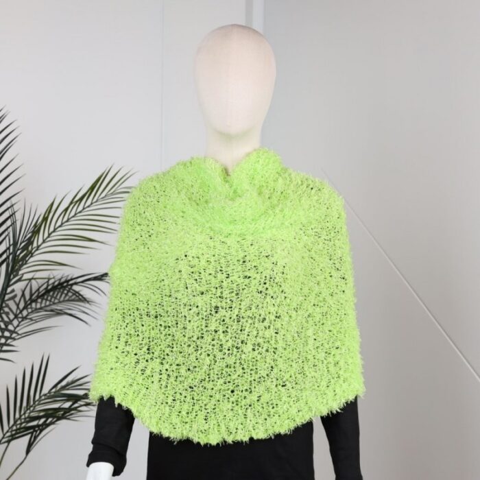 1033755585_67dc8345567b5 شال النساء السحري القابل للتمدد لون أخضر فسفوري - الصورة 1