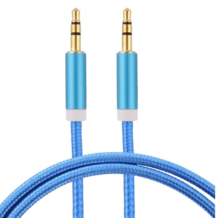 ⁦كابل أواكس لنقل الصوت لون أزرق⁩ - الصورة ⁦2⁩