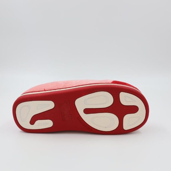 ⁦شبشب شتوي فرو مع كاحل للنساء لون زهري⁩ - الصورة ⁦5⁩